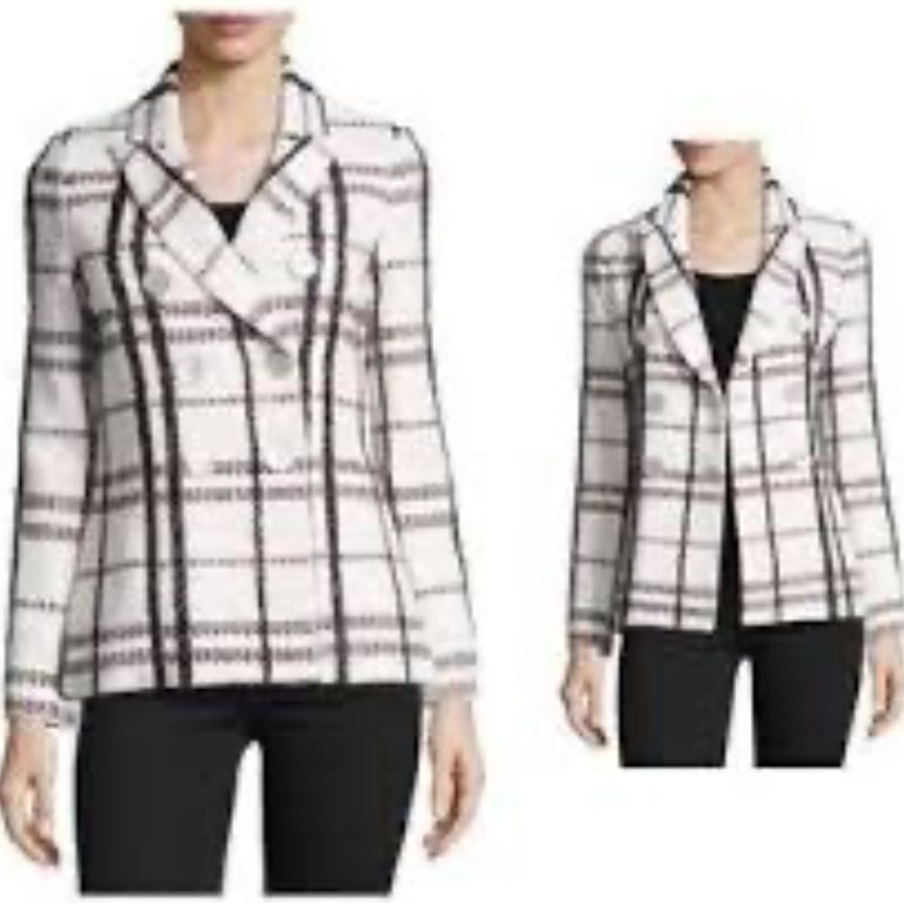 Derek Lam 10 Crosby NEW Double Breasted Cream Jacket